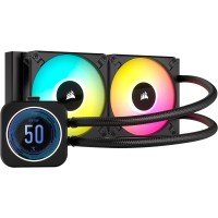 

                                    Corsair iCUE H100i ELITE LCD XT Display Liquid CPU Cooler